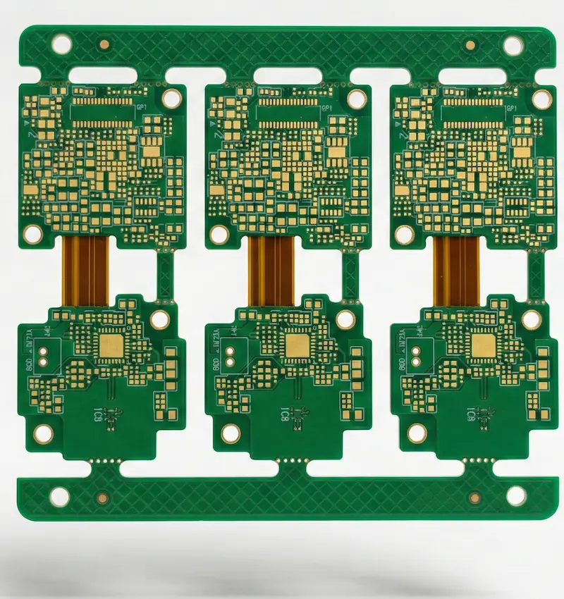 12-Layer 4-Stage HDI Rigid-Flex PCB manufacturing