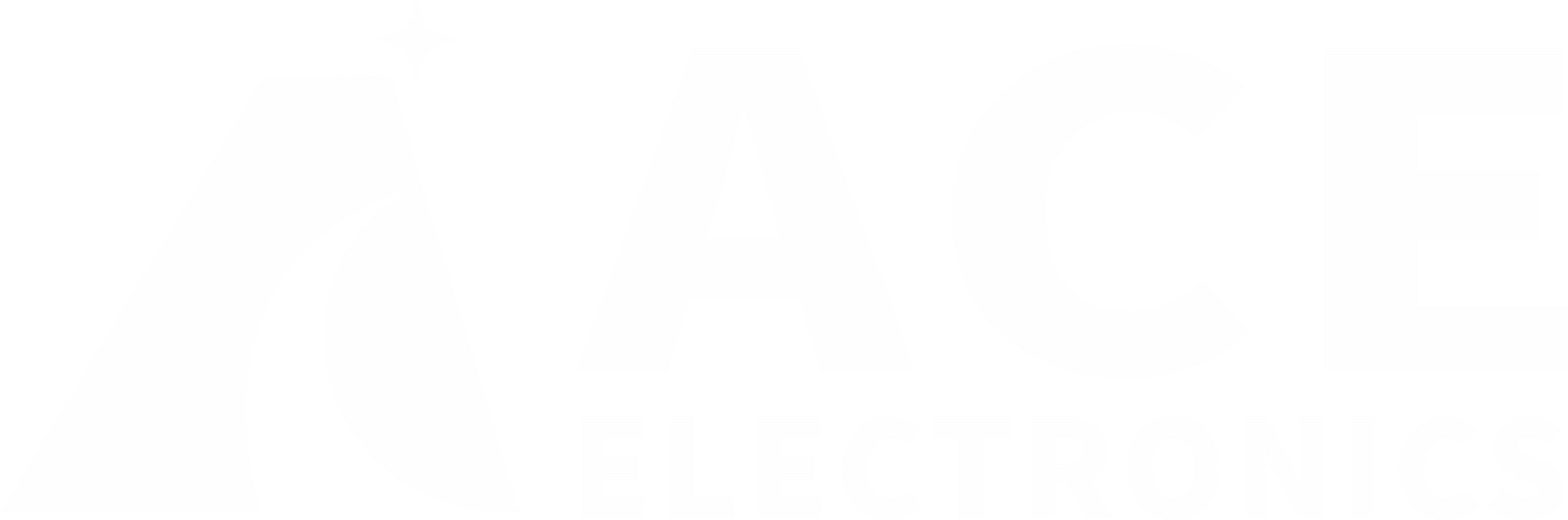 ACE Electronics logo white