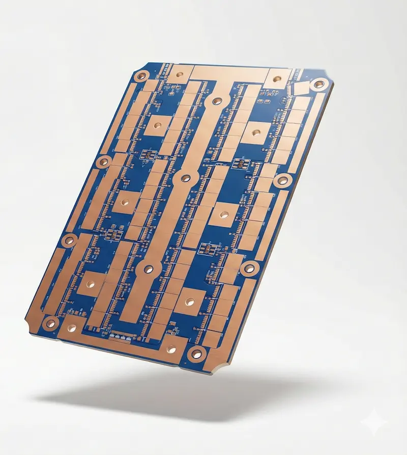 High thermal conductivity Copper and Aluminum base Metal Core PCB