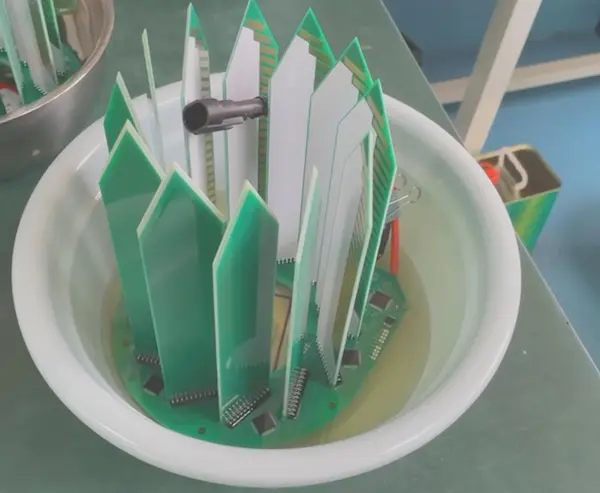 A comparison chart of different conformal coating types