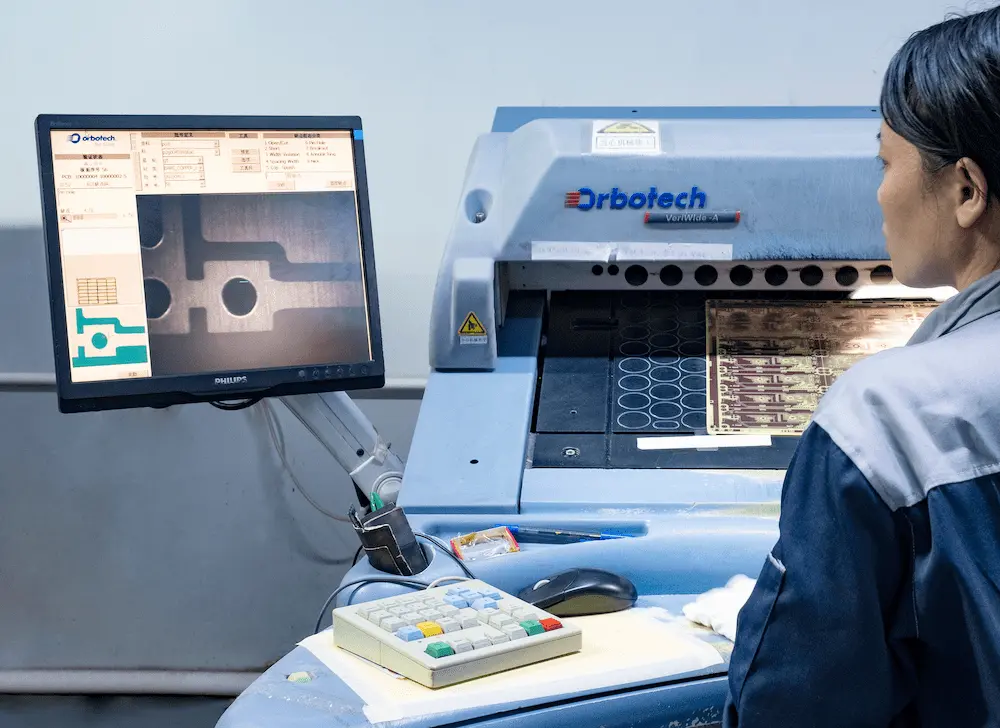 PCB AOI at ACE Electronics