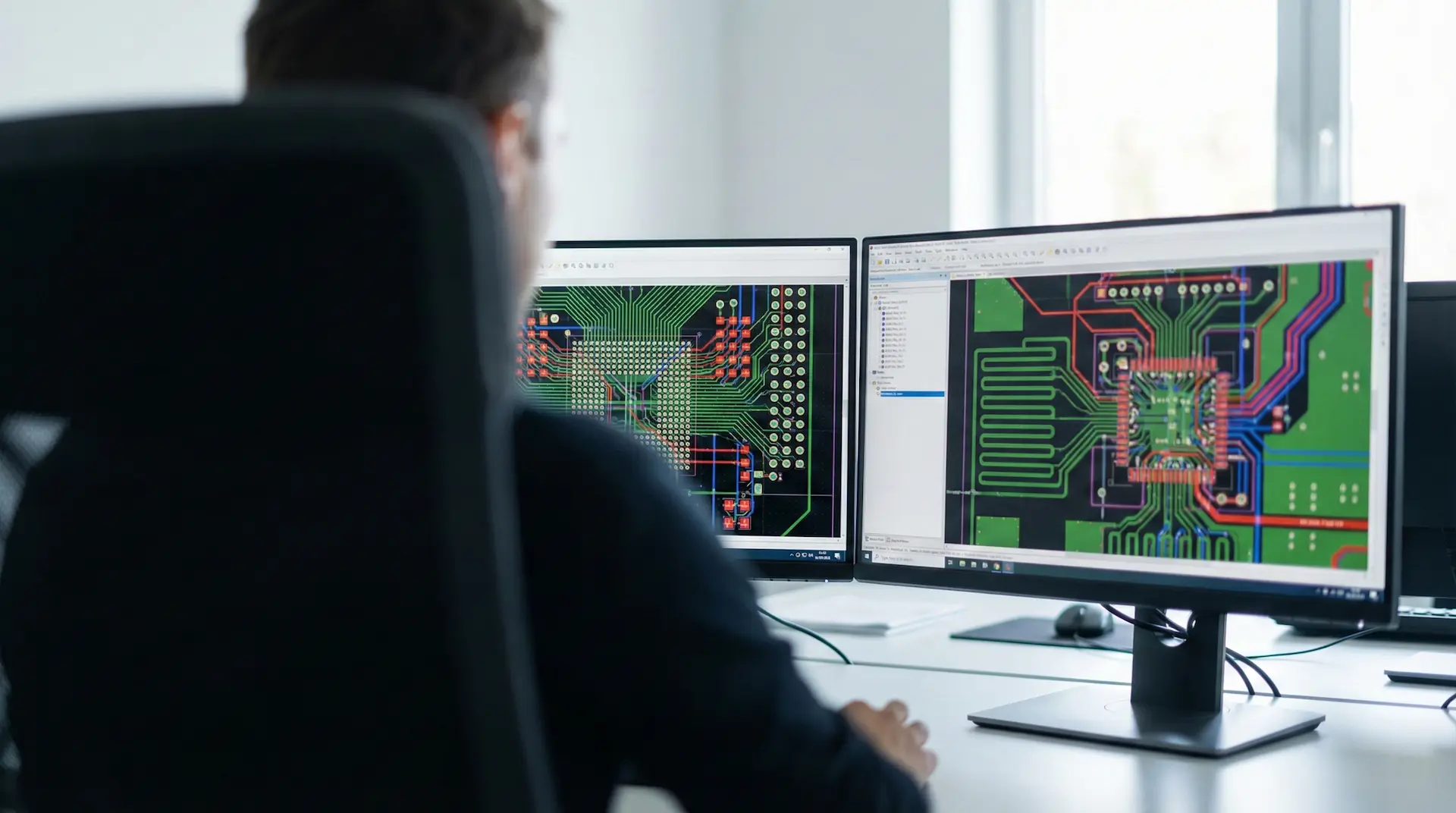 PCB layout and DFM engineering review for manufacturing readiness