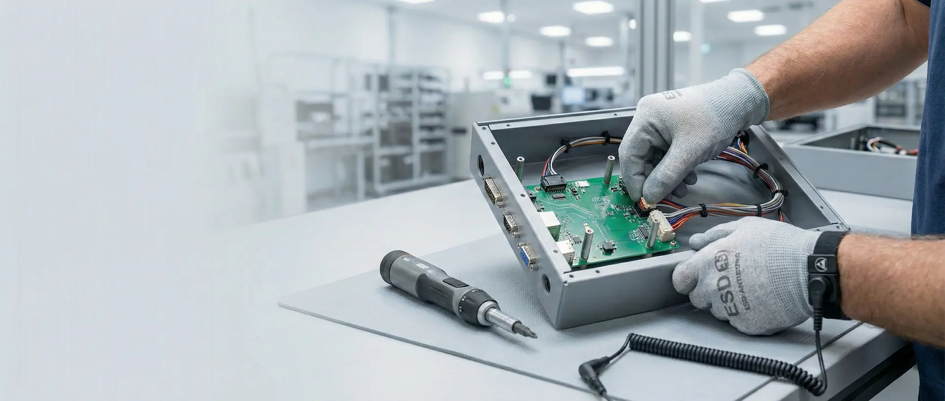 Turnkey assembly services combining PCBA, harness, molding, CNC parts, and final box build