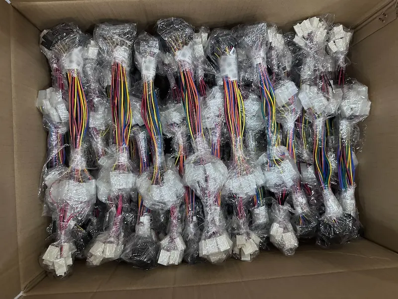 Custom cable assembly and wire harness integrated with PCBA for turnkey manufacturing