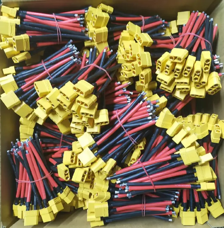 Drone lithium battery wiring harness