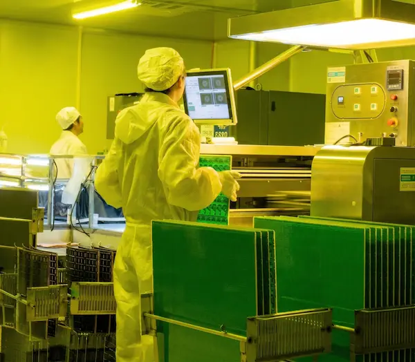 Photo of ACE Electronics' PCB fabrication Workshop