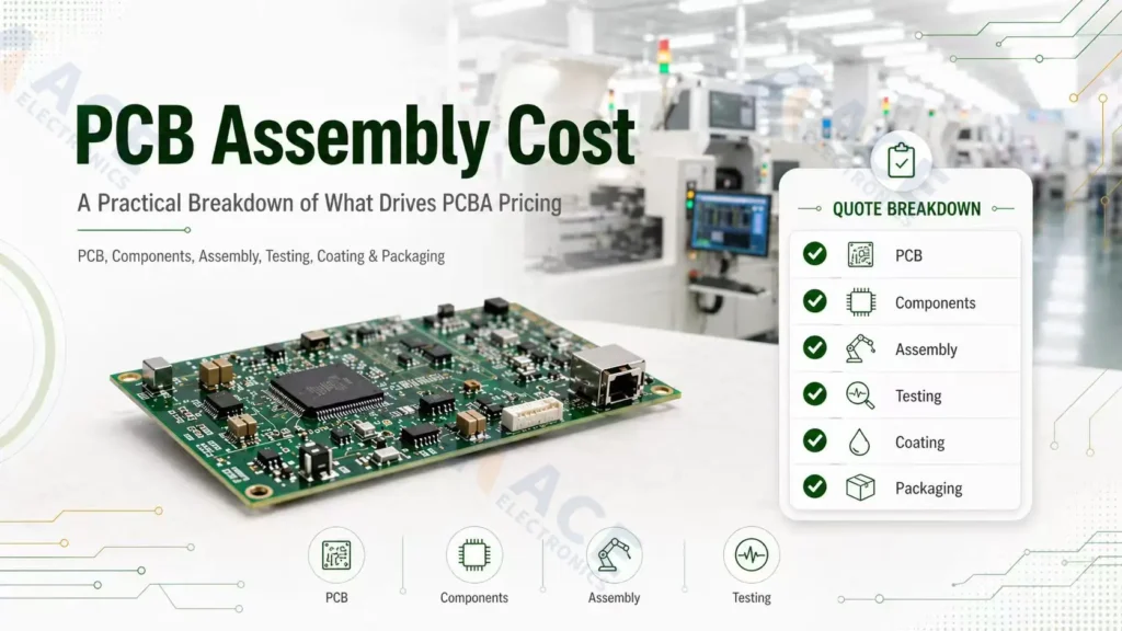 PCB Assembly Cost: What Affects the Quote?