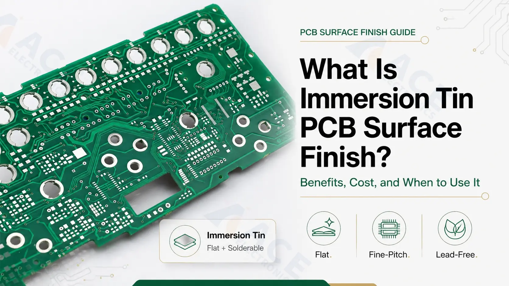 Tin Surface Example What Is Immersion Tin PCB Surface Finish? When to Use ImSn