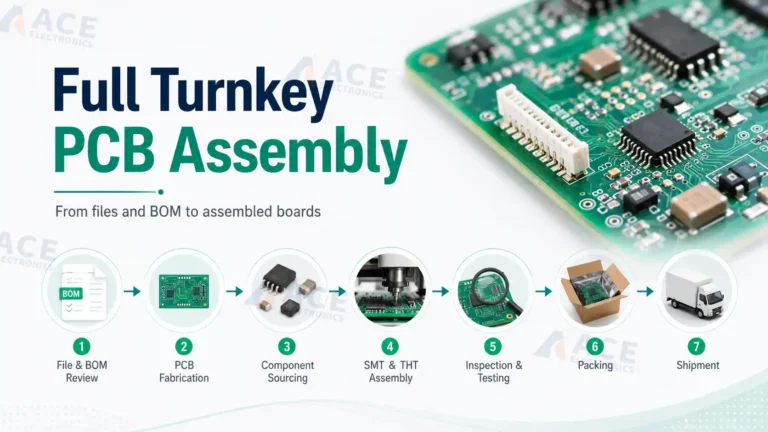 Full Turnkey PCB Assembly: What Is Included, Full vs Partial Turnkey, and Buyer Checklist