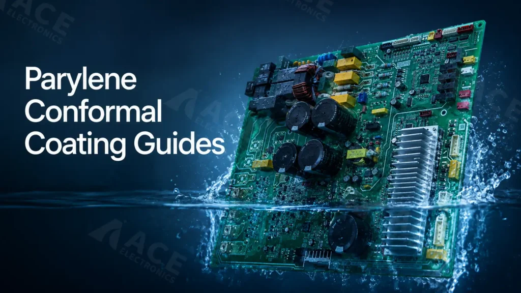 Parylene conformal coating for PCBA