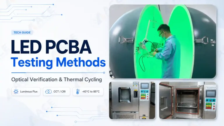 LED PCBA Testing for Optical Performance and Temperature Cycling